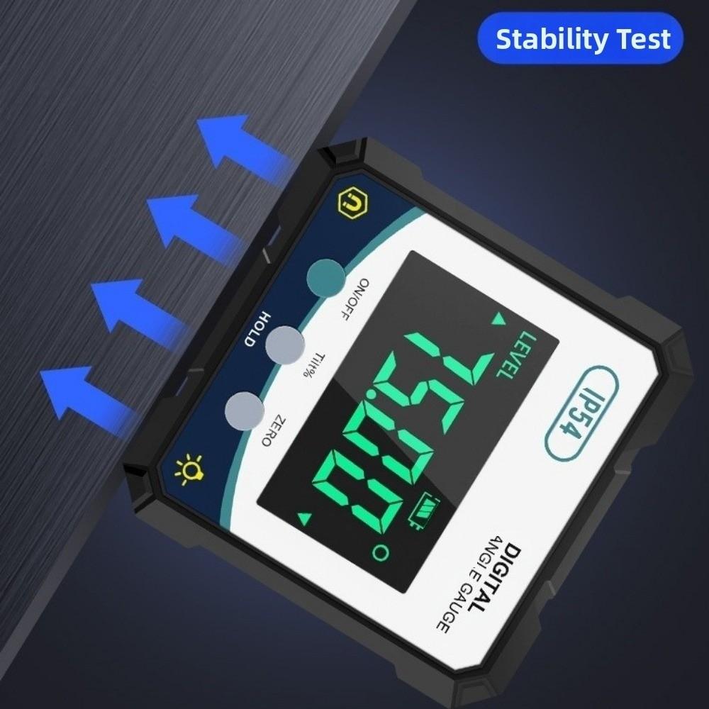 Digital Display Level Angle Gauge With Magnetic Base Angle Finder Inclinometer Box  Woodworking