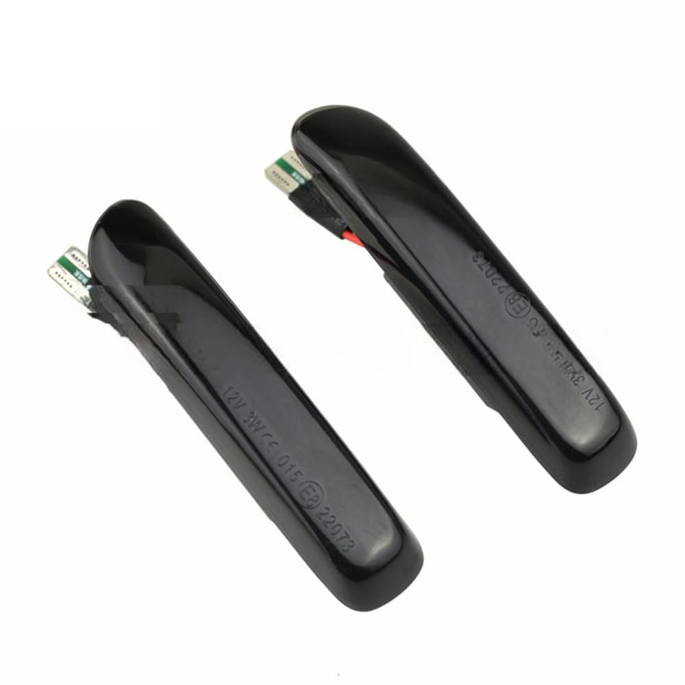 

BluFied LED Side Marker Lamp, Dynamic Front Side Marker Light, High Brightness, Amber, Flowing One size чёрный