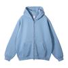 Herren Hoodie mit Fleecefutter für Herbst und Winter, Verdicktes Sweatshirt mit Reißverschluss
