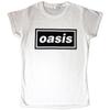 Oasis Ladies Slim Fit T-Shirt: Decca Logo OFFICIAL NEW