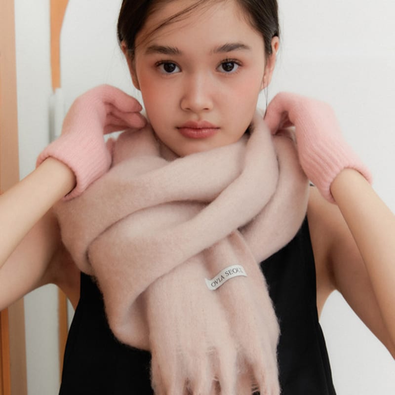 OVLA vintage chunky muffler_colors MF005