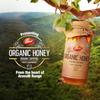 Dabur Raw Organic Honey 300g | 100% Pure Natural Wildflower Honey | NPOP Certified | Unprocessed, Unpasteurized, No Sugar Adulteration