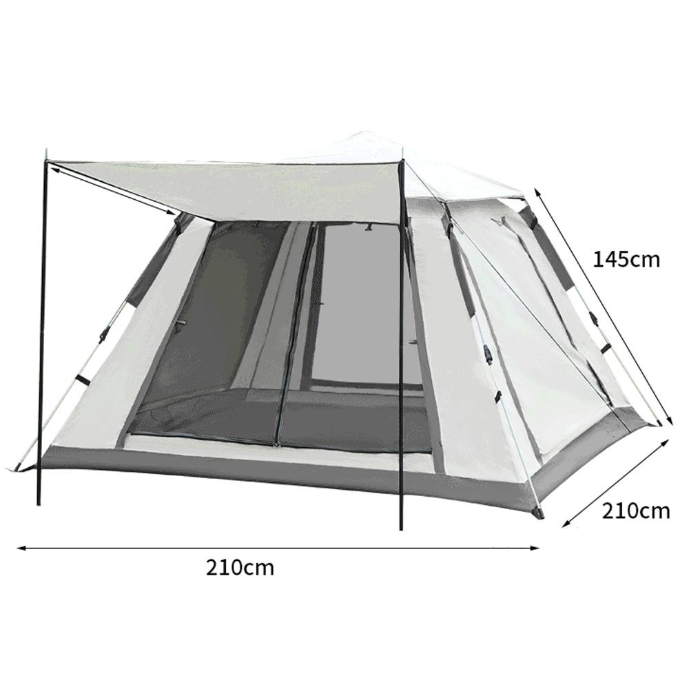 Instant Pop Up Waterproof Camping Tent Outdoor Easy Set Up Automatic Beach Tent for 3-5 People