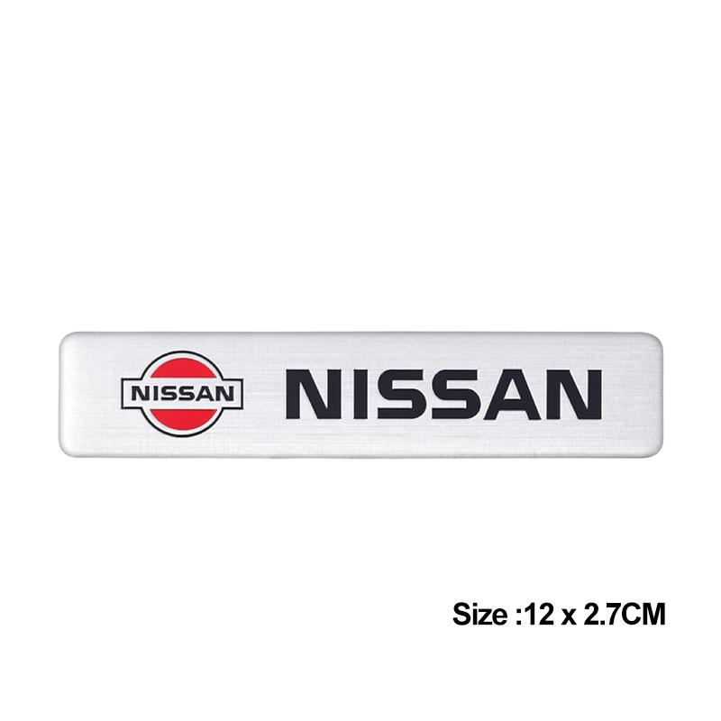 

1Pcs 3D Metal Stickers Car Body Trunk Decal For Nissan Sylphy N7 Teana Qashqai Note Navara Juke GTR 350z Patrol Leaf Tiida Kicks