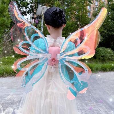 Ailes Battantes LED Ailes de Papillon Électriques Ailes de Fée Électriques Lumineuses Créatives Cadeau d'Anniversaire