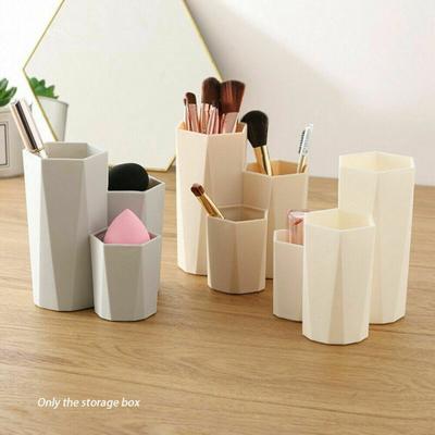 Klasifikace přehledná Úložná schránka Kancelářský stolní organizér Box štětec na make-up Nádoba na tužky