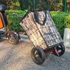 For Im Freien Hinten Montiertes Campingplatzfahrzeug, Kontinuierlicher Fahrradanhänger, Geräuschlose Reifen, Camping-Aufbewahrun