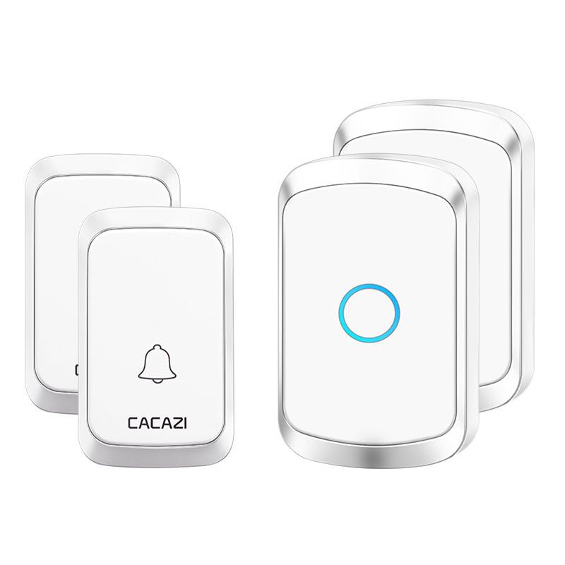 Dual Home Wireless Digital Music Doorbell with Remote Control