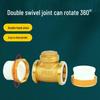Brass Check Valve: PPR 20 4-point, 25 6-point, 1 Inch 32 Hot Melt Horizontal One-way Anti-backflow Water Pipe.