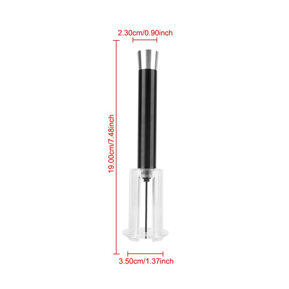 Stainless Steel Pin Air Pump Wine Bottle Opener Safe Portable Easy Cork Remover Bar Accessories Air Pressure Wine Corkscrew