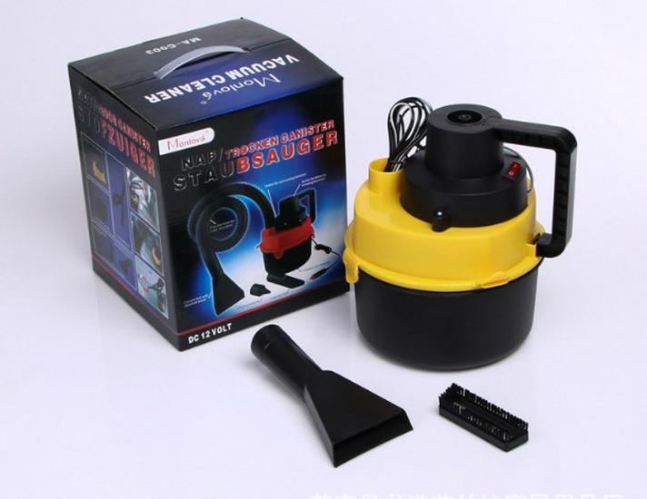 High Power Wet/Dry Car & Home Vacuum Cleaner with Strong Suction