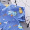 Sommerliches zweiteiliges Freizeit-Set für Jungen, Hemd und Shorts für Babys und Kleinkinder