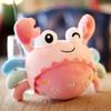 Cute Crab Pendant Doll Plush Doll Rag Doll with Clamps Small Mini Children's Large Size Pillow