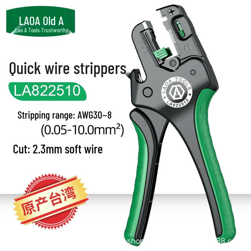 Fully Automatic Wire Stripper Multifunctional Electrician s Pliers 0.05-10mm² LA822510