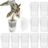 12 Set Drainage Holes Automatic Watering Planter Seedling Plant Pot  Gardening Accessories