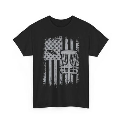 American Flag Disc Golf Shirt, Disc Golfing Sports Lovers Women Men Shirt
