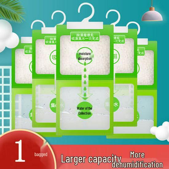 Indoor Wardrobe Moisture-Proof Dehumidifier Bag - Mold & Moisture Absorption Box