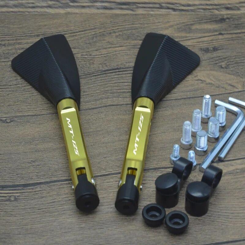 For YAMAHA MT125 MT 125 MT-125 2015-2018 Aluminum CNC Motorcycle Side Mirror Rearview Mirrors