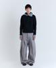 PARADIGMFILM [Ep.03] Slant High-Neck Hooded Knit (Black)