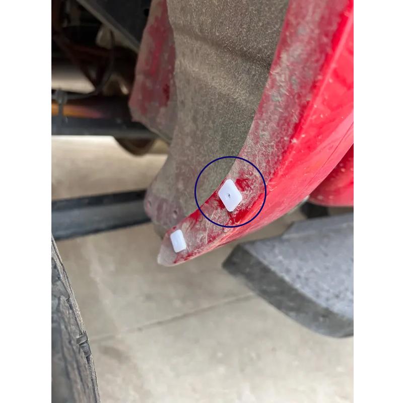 50X Square Auto Fasteners Auto Bumper Fastener Rivet Retainer Clips Push Engine Cover Fender Car Door Trim Panel Clip