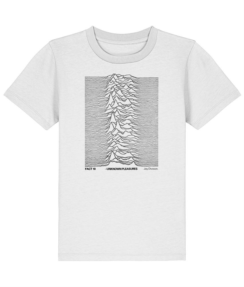 Joy Division - Unknown Pleasures - 1979 - Постер из Великобритании - Органическая футболка - Детская L