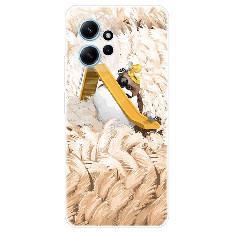 Per Xiaomi Redmi Note 12 Note12 4G Custodia morbida in silicone Cover posteriore Cartoon Phone Case Diversificazione