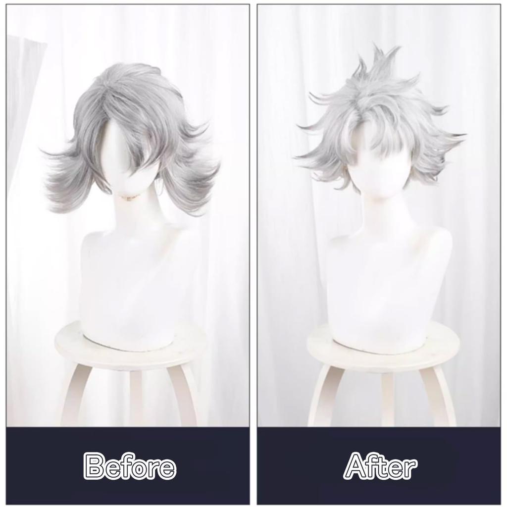 Wig Hardcore Actor Cosplay Halloween Anime Battle Outfit [milky Time] Included, Costume, (Rudo, M)