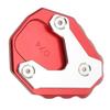 Motorcycle Kickstand Enlarger Aluminium Alloy Side Stand Extension Plate Pad Replacement for CB500X 2019+(Black )