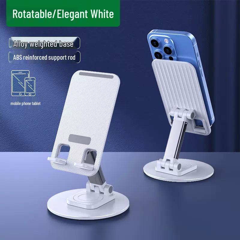 360° Rotating Foldable Aluminum Phone and Tablet Stand