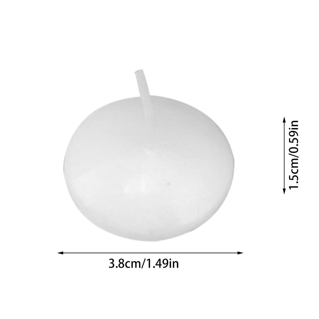 White 1PC Ornament Floating Candles Disc Tealight Candles Wedding Floating Candles Floating Mini Water Ornaments dropshipping