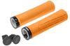 Wag Mtb Pro Grips / Handles / Grips, Orange-black, 135 Mm