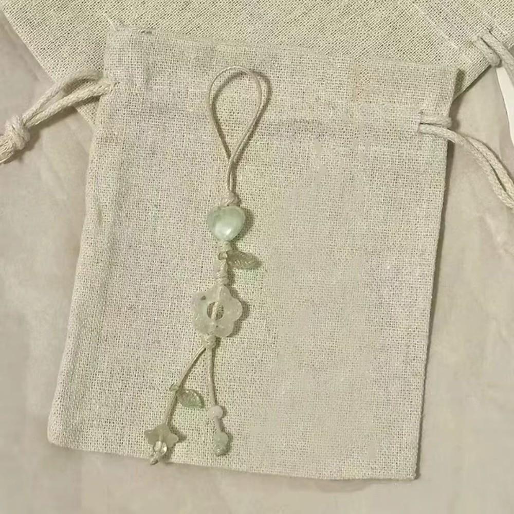 

Ceramic Beaded Star Flower Phone Charm Pastel Colors Phone Lanyard Telephone Accessories Style 5