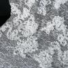 French 3D Petal Embroidery Lace Fabric for Wedding and Evening Gowns