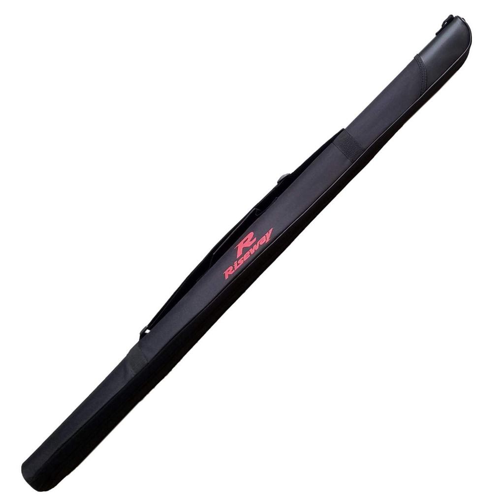 RISEWAY Straight Hard Rod Case, 110cm, Black, UBA-008