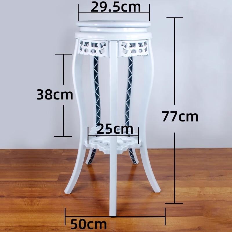 

Imitation Wood Grain Plastic Floor Flower & Storage Rack