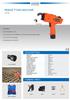 Handheld Rebar Tying and Winding Machine for 8-34 Rebar