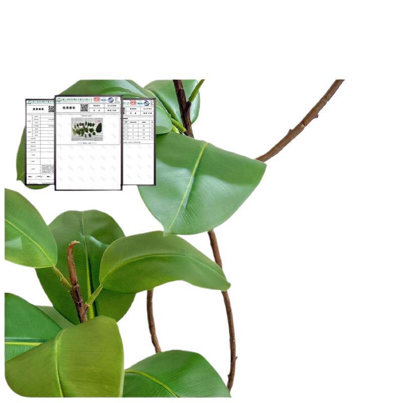 Luxurious Large Faux Green Plant Decoration for Indoor Use