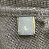 LARDINI JJLJM21 Navy Wool Center Vent Double Breasted Knit Jacket Jacket L NavyUsed
