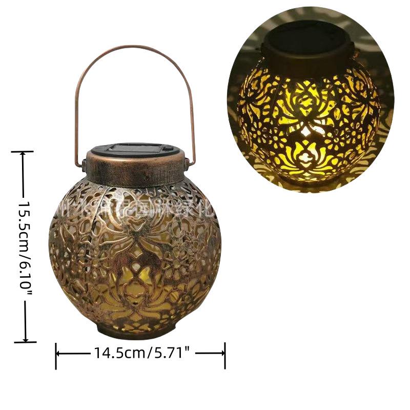 Epiphyllum Solar Iron Art Projection Light – Outdoor Garden LED Atmosphere Lighting