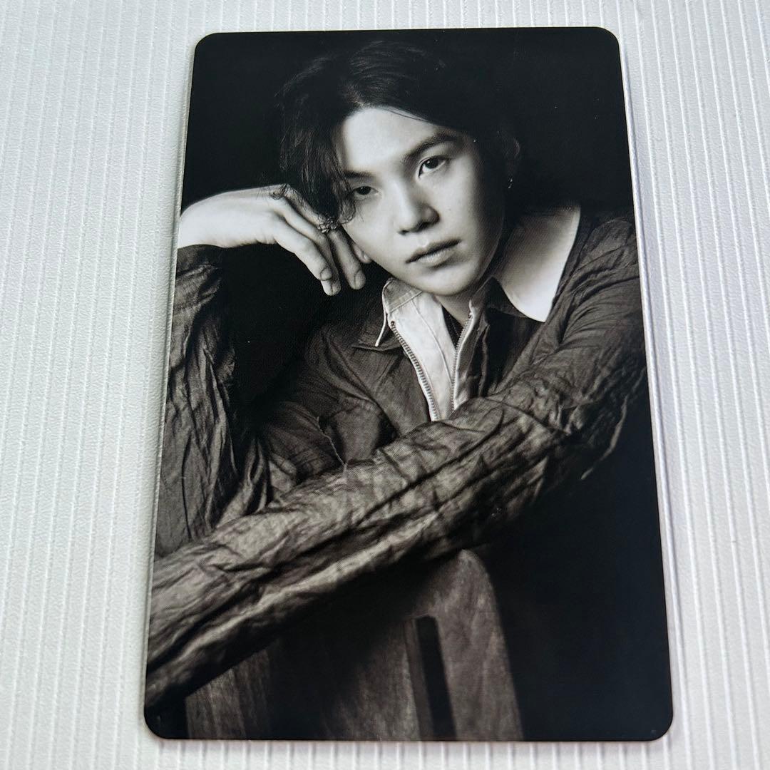 [USED] BTS ARIRANG POPUP Korea Lucky Draw Photocard Yoongi SUGA