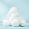 50/100/200 Pcs Nail Polish Remover Cotton Wool Balls Cleaning Tool Nail Art Cleaner Manicure Tools