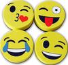 Magnetic Eraser for Dry Erase Boards, Emoticons, 4 Pcs.