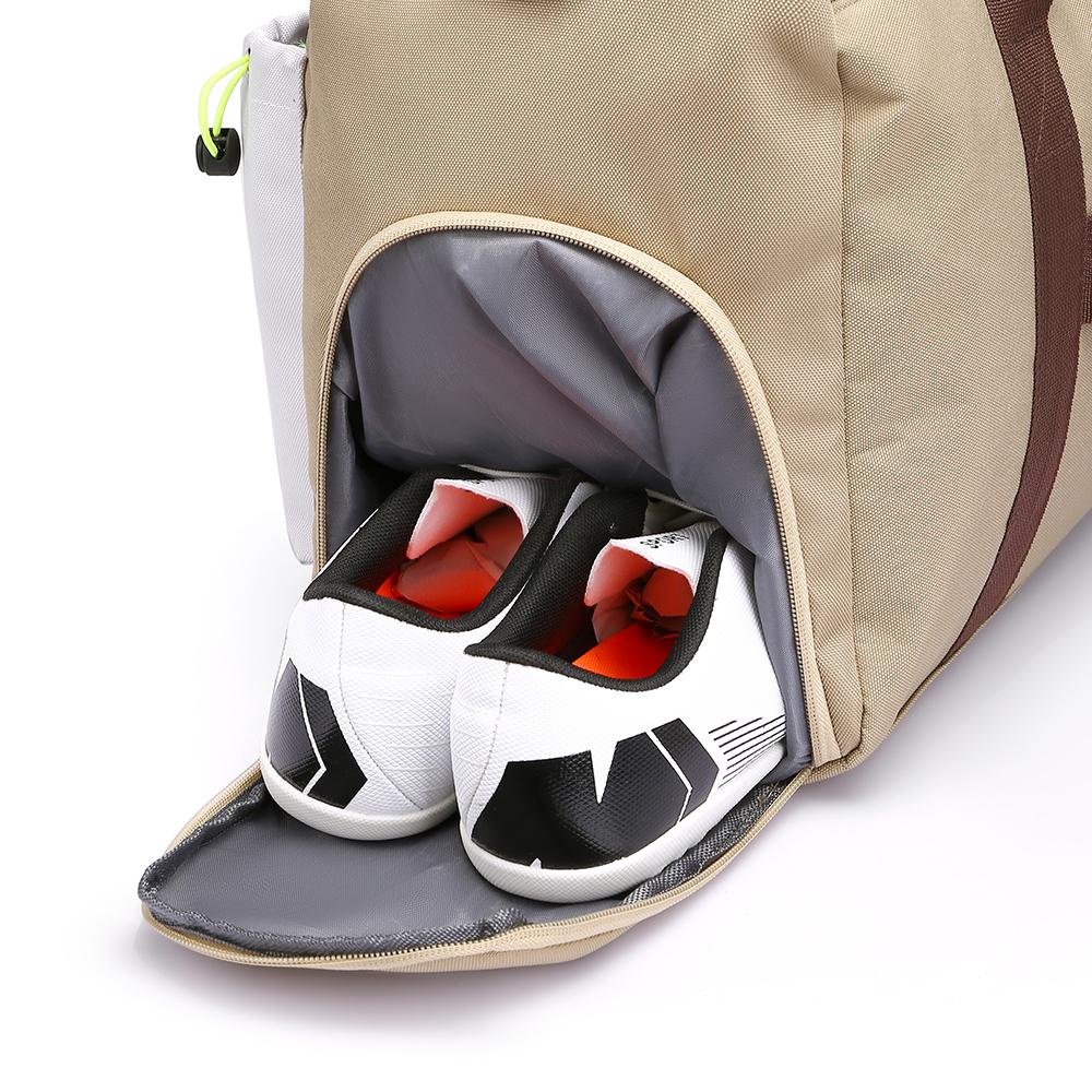 Gym Bag Large Capacity Travel Bag Dry and Wet Separated Luggage Bag Travel Boarding Bag Separation Shoes Bags