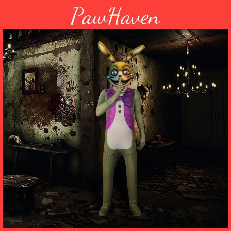 Five Nights At Freddy's Halloween Role Playing Cosplay Children's Jumpsuit Costume