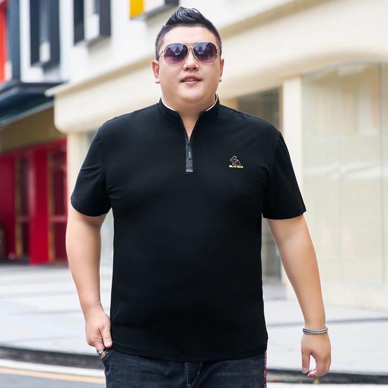 Толстая мужская толстая рубашка больших размеров с воротником-стойкой — фото 2