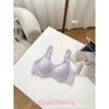 Summer thin seamless underwear women's big breasts show small breasts, gather the upper support to prevent sagging, no steel ring soft support bra