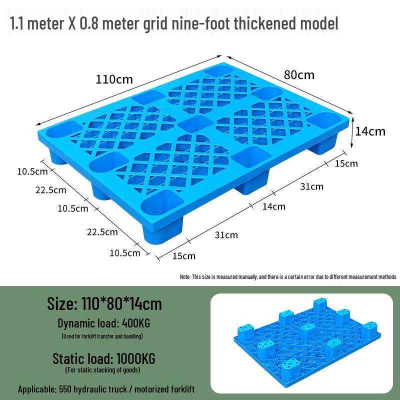 Moisture-Proof Plastic Forklift Pallet Platform Tray