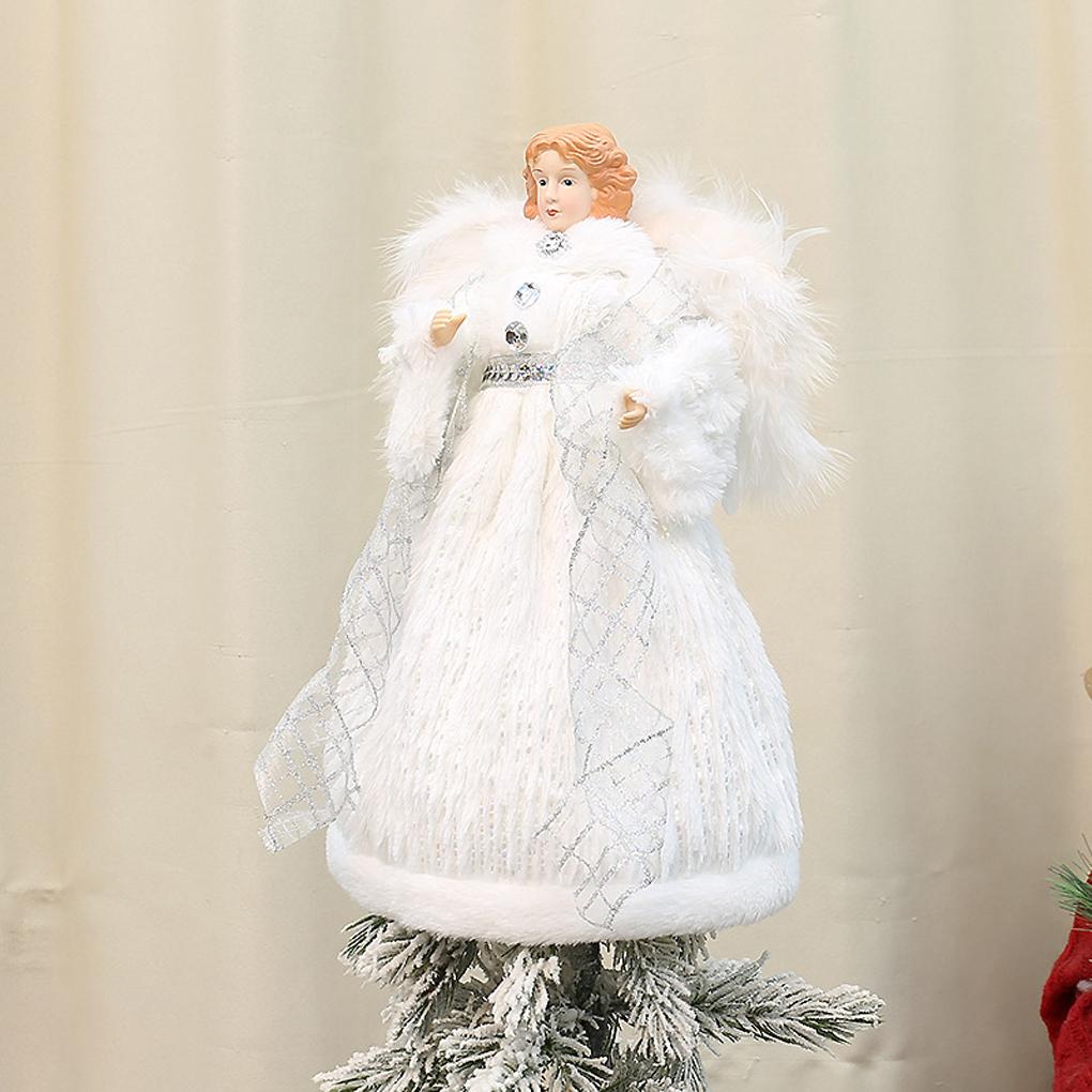 Angel Doll Christmas Top Delicate Tree Decor With Exquisite Handmade Details Christmas Angel Tree Topper