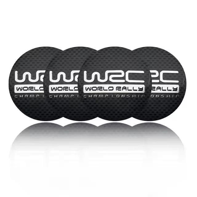 

4pcs/lot Universal 56mm WRC Emblem Car Wheel Center Cap Cover Rim Center Sticker