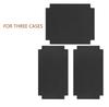 Motorcycles PVC Side Top Tail Rear Case Pads Pannier Cover Luggage Cases 3 piece
